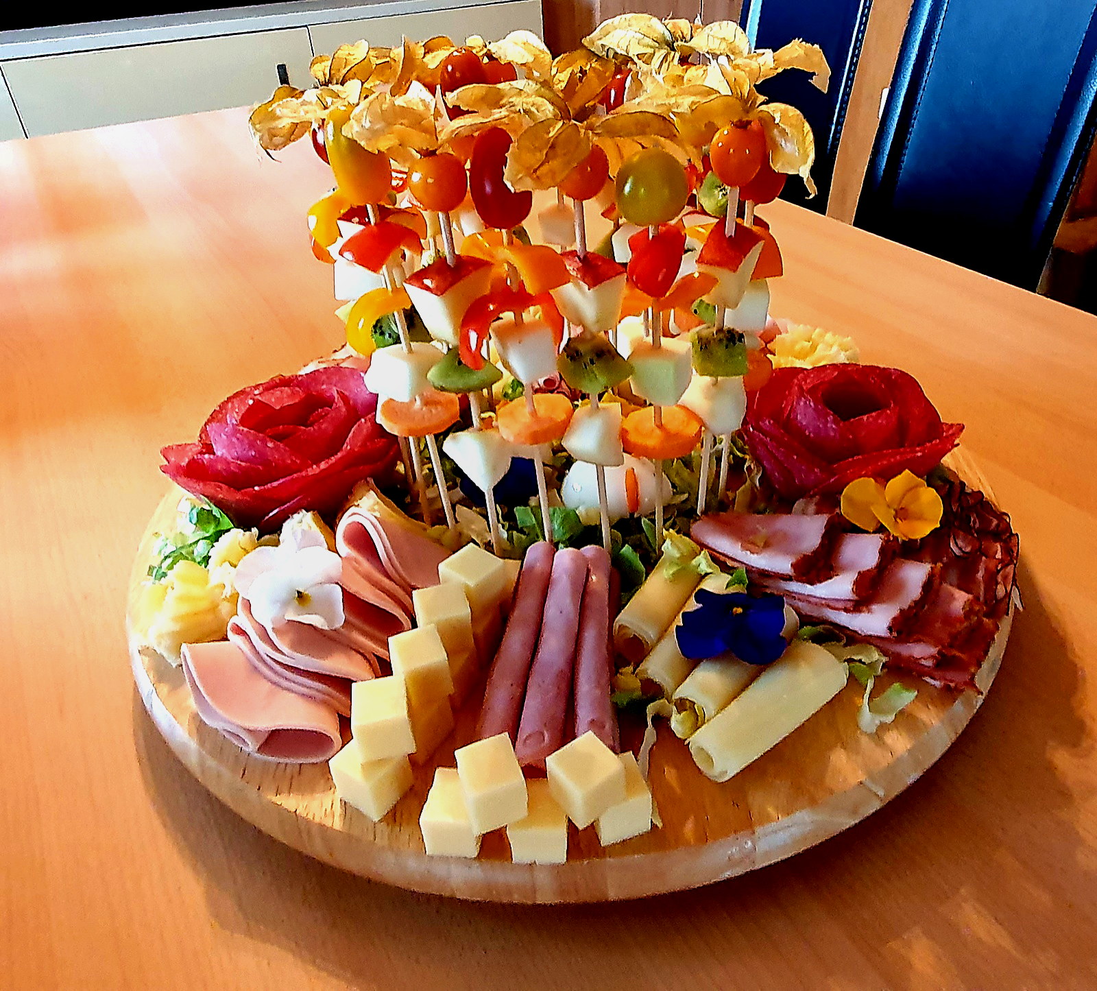 Premium-Meterpartybrot frisch aus Andreas Catering-Küche