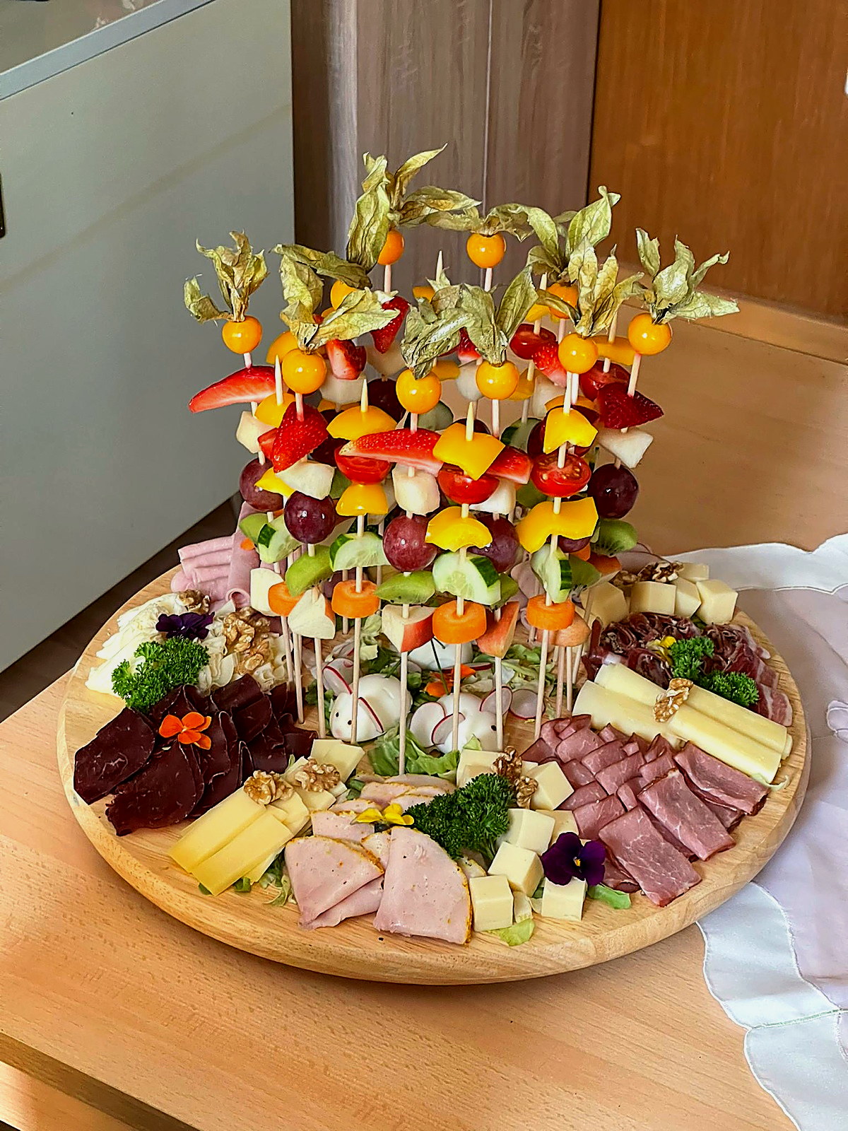 Frische Apéro-Komponenten aus Andreas Catering-Küche